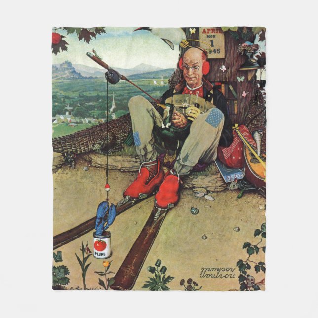 Cobertor De Velo Enganado, 1945 (Frente)