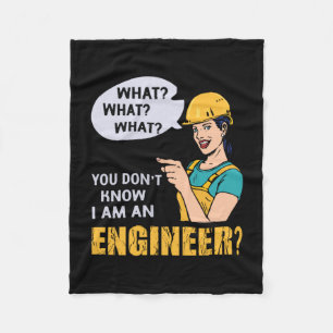 Cobertor De Velo Engenheiro Eu Sou Um Engenheiro