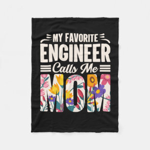 Cobertor De Velo Engenheiro Meu Engenheiro Favorito Me Chama Mãe