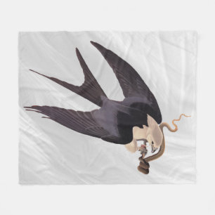 Cobertor De Velo Engolir Hawk Alcance com Cobra Vintage Audubon