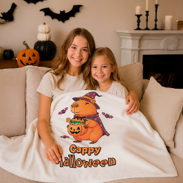 Cobertor De Velo Engraçada, Bonitinha, Presente, Cappy Halloween Ca