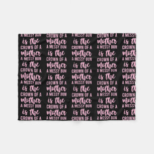 Cobertor De Velo Engraçada Citação De Arma Para Mulheres Mãe