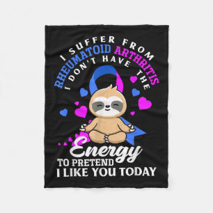 Cobertor De Velo Engraçada Lama Que Sofro Da Guerra Da Artrite Reum