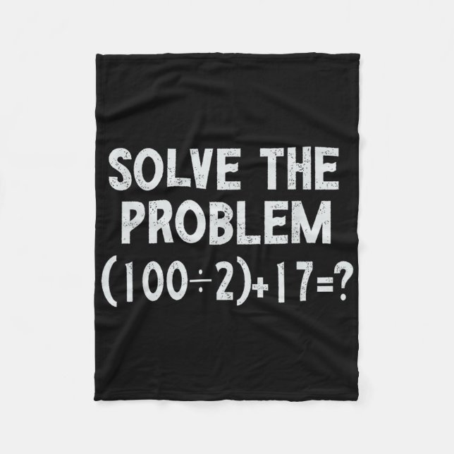 Cobertor De Velo Engraçado 67 Meme Pemdas Professor de Matemática E (Frente)