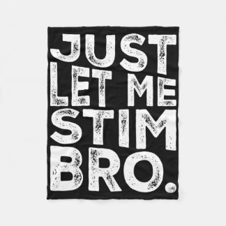 Cobertor De Velo Engraçado Autismo Consciência Autismo Deixe-me Sen