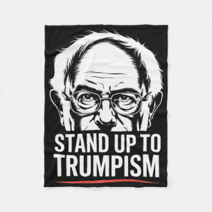 Cobertor De Velo Engraçado Bernie Sanders Senador Levanta-se Contra