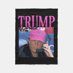 Cobertor De Velo Engraçado Donald Trump Sinto minha falta, mas Y2k 