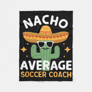 Cobertor De Velo Engraçado Nacho Médio Treinador Cinco De Mayo Mex