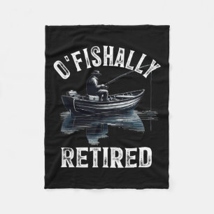 Cobertor De Velo Engraçado O'fishally Reformado Tee Para Aposentar