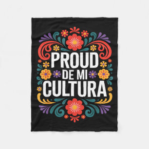 Cobertor De Velo Engraçado orgulhoso da minha cultura herança mexic