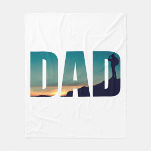 Cobertor De Velo Engraçado pai de caminhoneiros de campismo