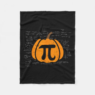 Cobertor De Velo Engraçado Pumpkin Pie Math Professora Halloween Th