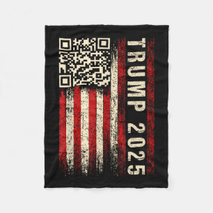 Cobertor De Velo Engraçado Qr Donald Trump Dancing 4745 Code Video