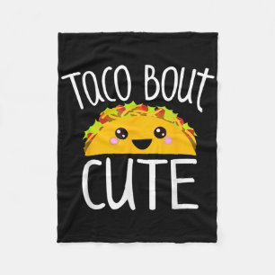 Cobertor De Velo Engraçado Taco Lover Shirt Taco Sobre Garota Bonit