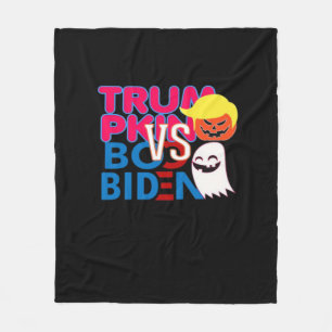 Cobertor De Velo Engraçado Trumpkin Vs Boo Biden Design Classe Hall