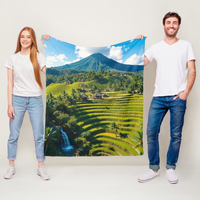 Cobertor De Velo "Enrola-se no Paraíso - Sonhos Bali, (In Situ)