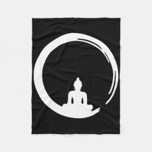 Cobertor De Velo Enso, Zen, Círculo, Símbolo Budismo Buda Meditação
