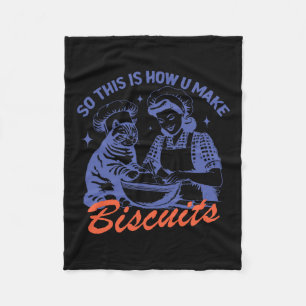 Cobertor De Velo Então É Assim Que Você Torna Os Biscoitos Engraçad