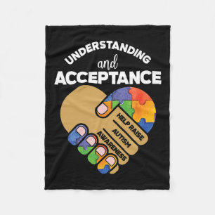 Cobertor De Velo Entendendo o Coração de Consciência do Autismo de 