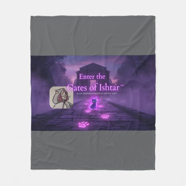 Cobertor De Velo Entre nos Portões de Ishtar  (Frente)