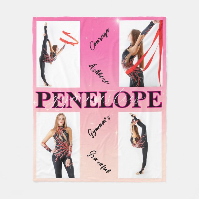 Cobertor De Velo Envolvimento de Fotografias Rosa 4 Envolvidas (Frente)