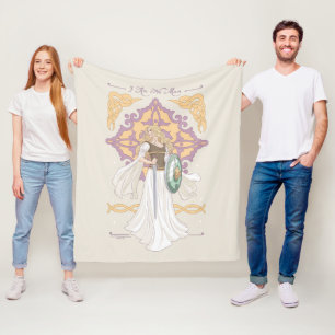 Cobertor De Velo Éowyn "Eu Não Sou Nenhum Homem" Gráfico Pronto par