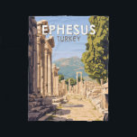 Cobertor De Velo Ephesus Turkey Viagem Art Vintage<br><div class="desc">Ephesus num estilo de arte vetorial. O Ephesus é uma cidade antiga na região central do Egeu da Turquia,  perto de Selçuk dos tempos modernos. Seus restos escavados refletem séculos de história,  da Grécia clássica ao Império Romano.</div>