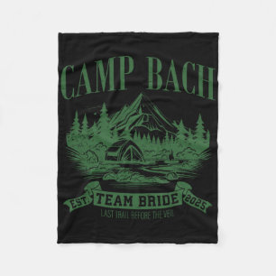 Cobertor De Velo Equipe da Noiva do Acampamento Bach Equipe da Noiv