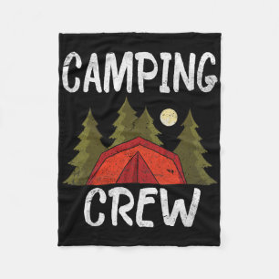 Cobertor De Velo Equipe de Acampamento de 2021 Família Camper Viage