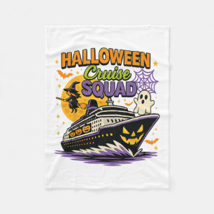 Cobertor De Velo Equipe de Cruzeiro Assustador de Halloween Corresp