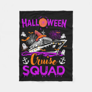 Cobertor De Velo Equipe de Cruzeiro de Halloween Família 2024 Cruze