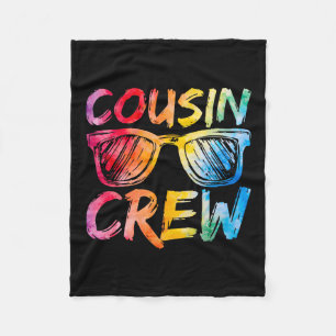 Cobertor De Velo Equipe de Primos Família Combinando Primos Meninos