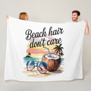 Cobertor De Velo Equipe de Primos Férias de Verão na Praia 2026