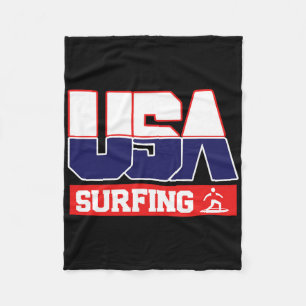 Cobertor De Velo Equipe de Surfe dos EUA - Esportes Americanos Masc