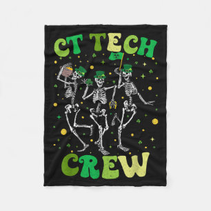 Cobertor De Velo Equipe de TC de Esqueleto St Patricks Tomografia C