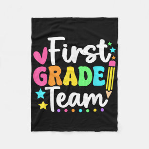 Cobertor De Velo Equipe do Primeiro Ano de Volta às Aulas Professor