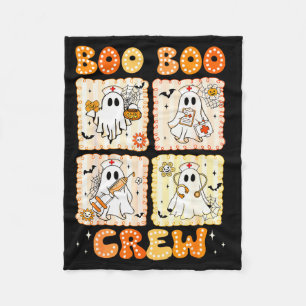 Cobertor De Velo Equipe Enfermeira Groovy Boo Boo Fantasma Engraçad
