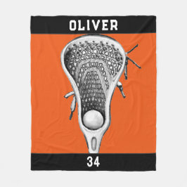 Cobertor De Velo Equipe Laranja de Lacrosse