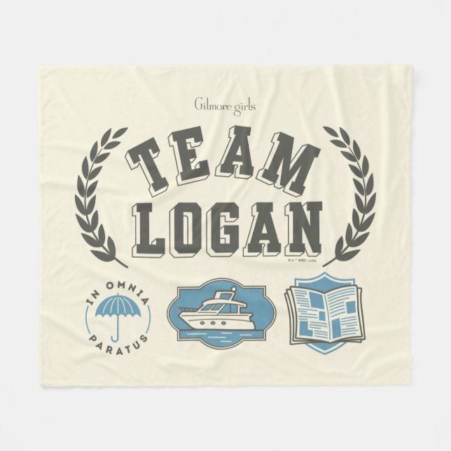 Cobertor De Velo Equipe Logan Gilmore Girls Design (Frente (Horizontal))