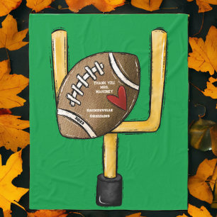 Cobertor De Velo Equipe Mãe Bonita Presente Personalizado De Futebo