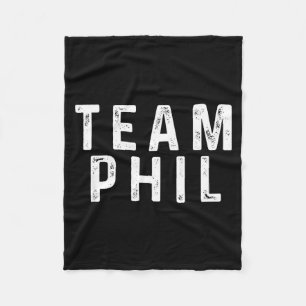 Cobertor De Velo Equipe Phil Punxsutawney Phil Dia da Marmota Engra