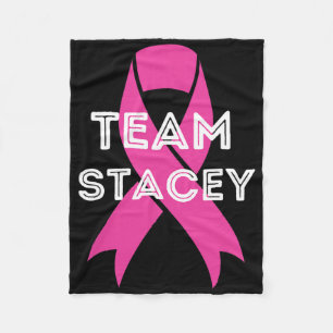 Cobertor De Velo Equipe Stacey Personalizada Sensibilização para o
