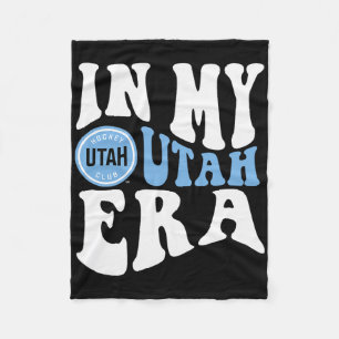 Cobertor De Velo Era do Utah Hockey Club Dark Heather Oficialmente