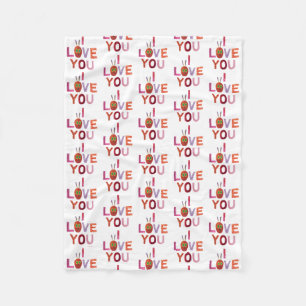 Cobertor De Velo Eric Carle   Lagarta Eu Te Amo