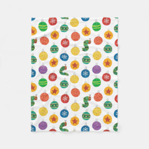 Cobertor De Velo Eric Carle Padrão de Natal da lagarta