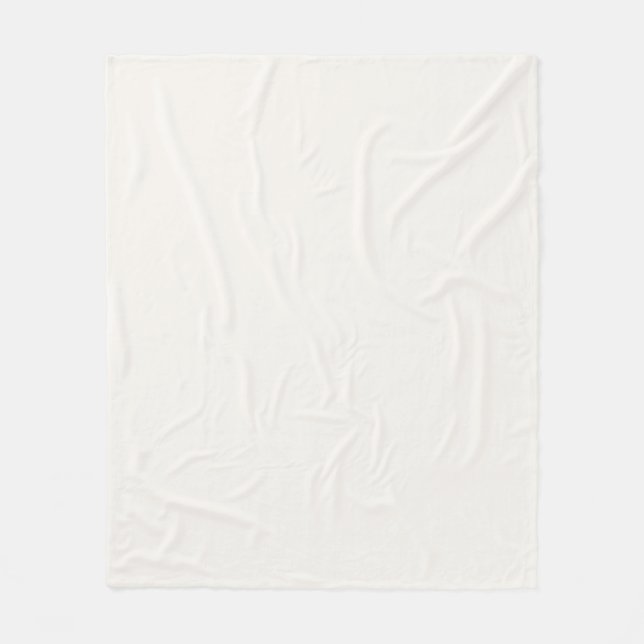 Cobertor De Velo esbranquiçado, branco-leite, branco-quente (Frente)