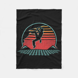 Cobertor De Velo Escalada em Rocha Retro Vintage Bouldering Estilo