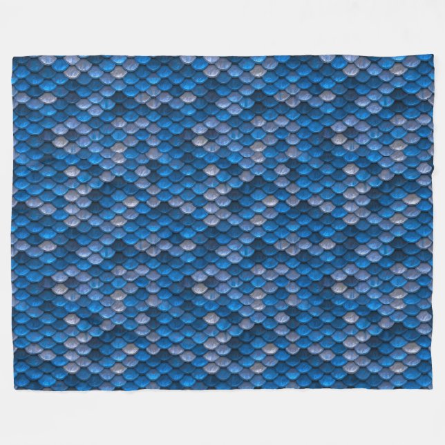 Cobertor De Velo Escalas de Sereia (Frente (Horizontal))