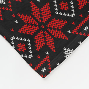 Cobertor De Velo Escandinavo, fazendo malha