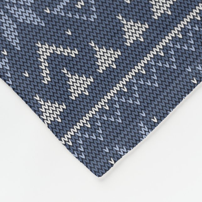 Cobertor De Velo Escandinavo, tricô (Quina)